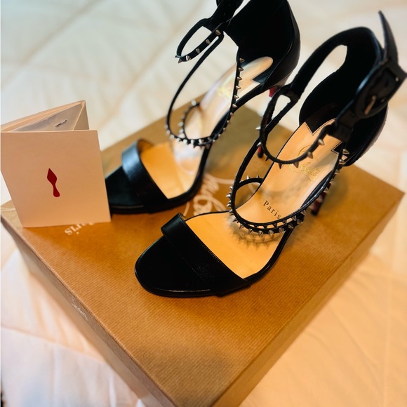Christian Louboutin Black Stiletto Heels - Picture 4 of 6